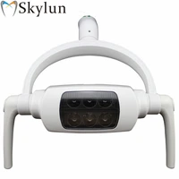 skylun dental 6led oral operation lamp induction sensor light led surgical shadowless for dental unit chair teeth whitening