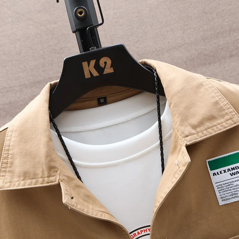 Autumn New Mens Military Shirt Men Long Sleeve Cargo Shirts 100% Cotton Casual Solid Shirt Male Pocket Work Shirt