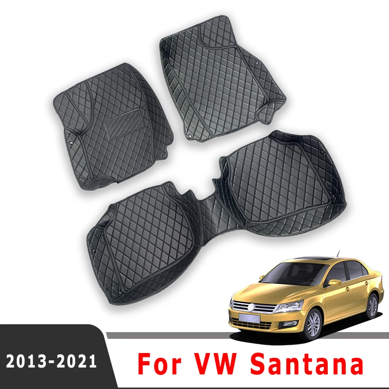 Фото Автомобильные коврики, коврики в багажник для Volkswagen VW Santana 2021 2020 2019 2018 2017 2016 2015 2014 2013, аксессуары, детали интерьера №1