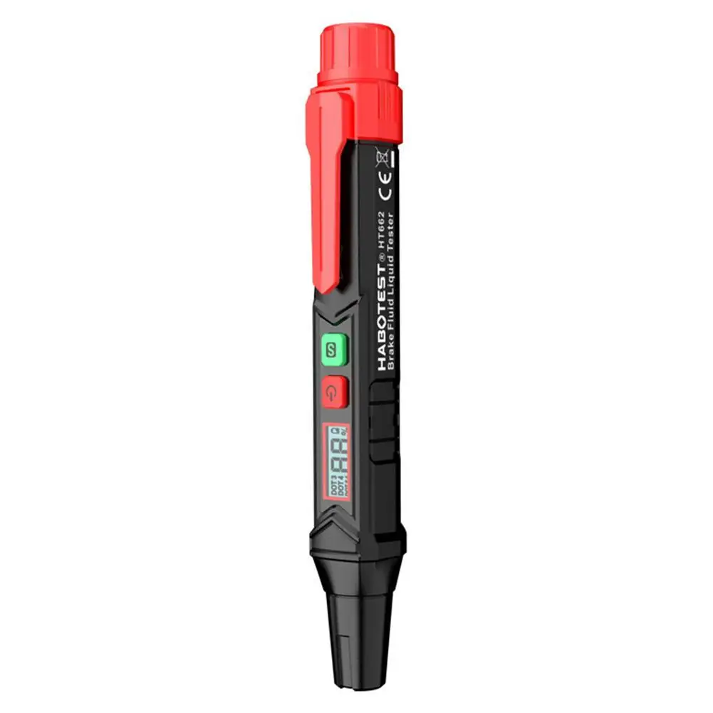 

Brake Fluid Tester Auto Car Brake Liquid Digital Tester For DOT3/DOT4/DOT5.1 Accurate Oil Quality Check Pen Sound Light Alarm