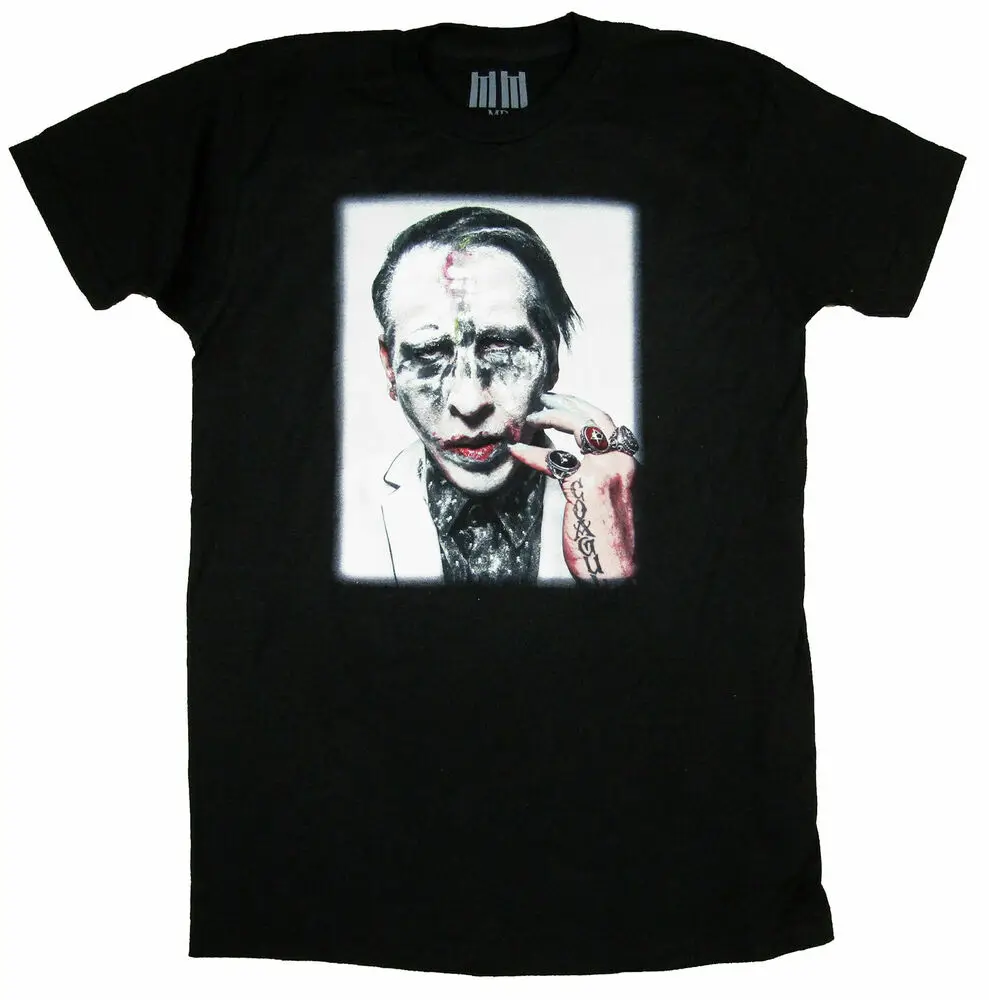 

Marilyn Manson Mystery Tour '18 Black T-Shirt NEW