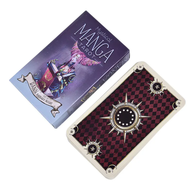 Мистические карты манга Таро аксессуары для колоды английский