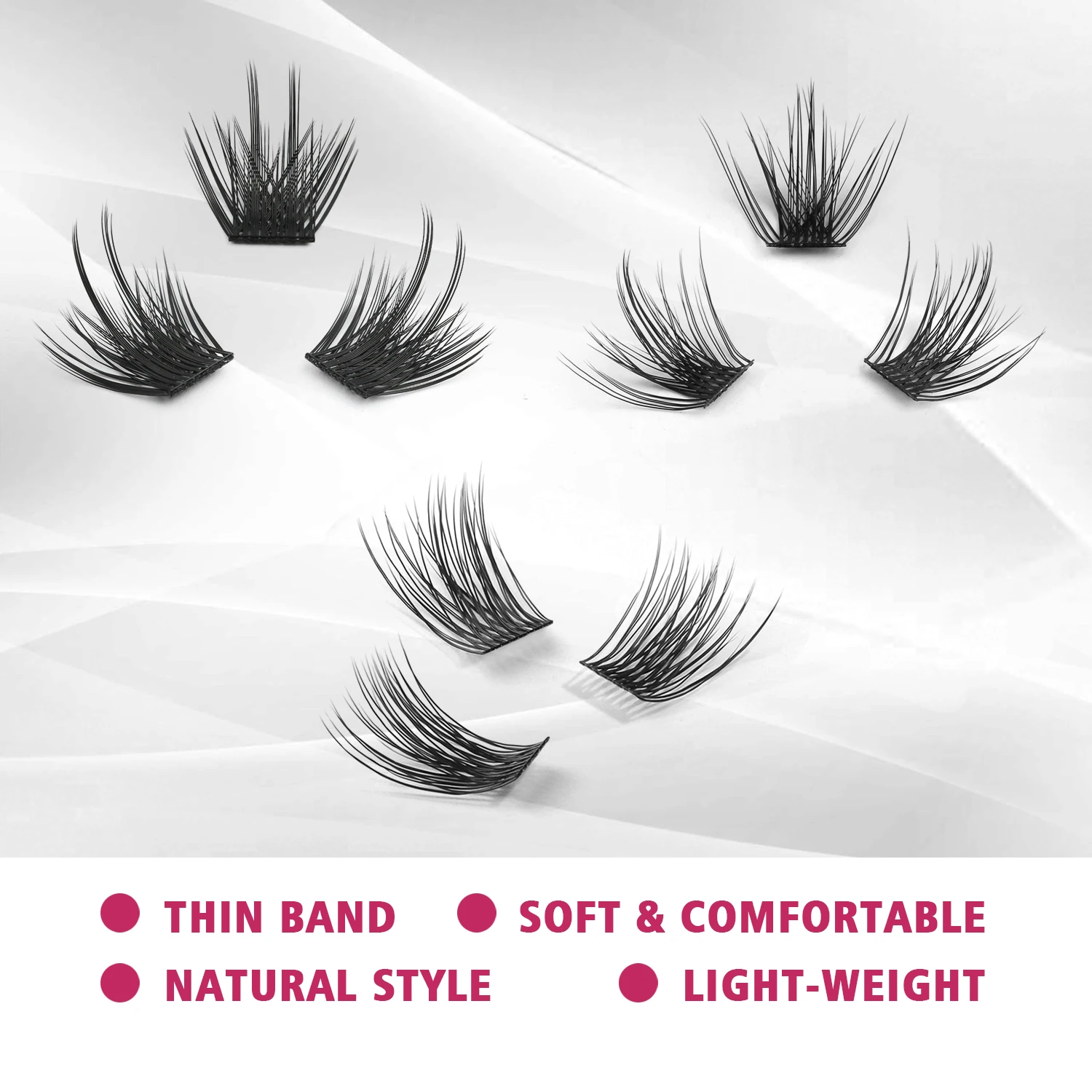 144 шт. отдельные ресницы для наращивания из натуральной норки