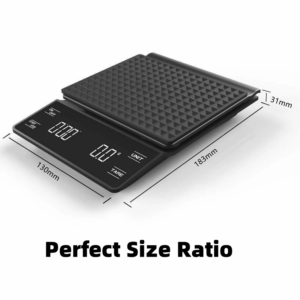 Цифровые Многофункциональные весы для кофе с таймером кухонные инструменты