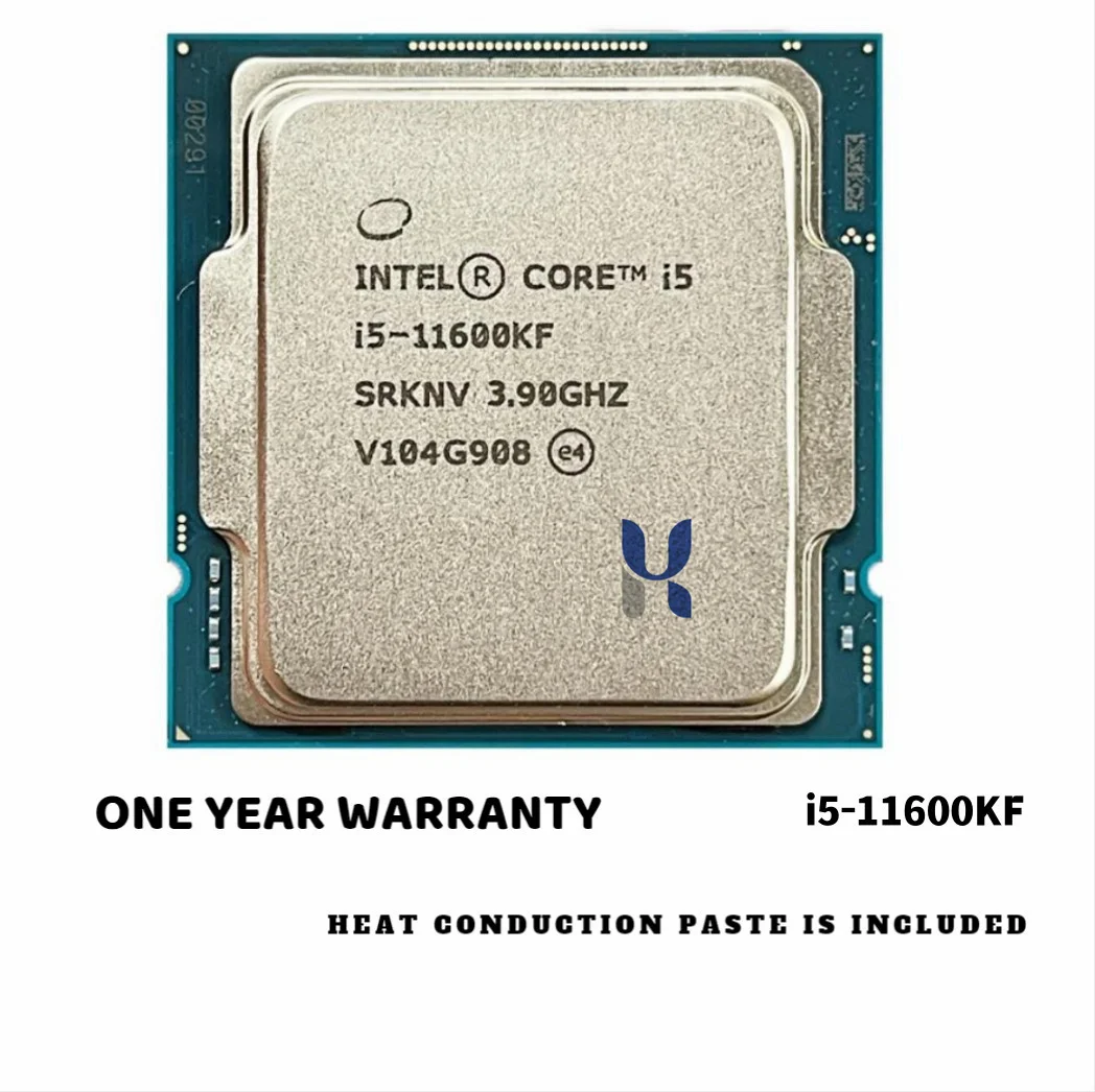 

Процессор Intel Core i5-11600KF NEW i5 11600KF 3,9 ГГц шестиядерный двенадцатипоточный ЦПУ 125 Вт LGA 1200 новый, без вентилятора