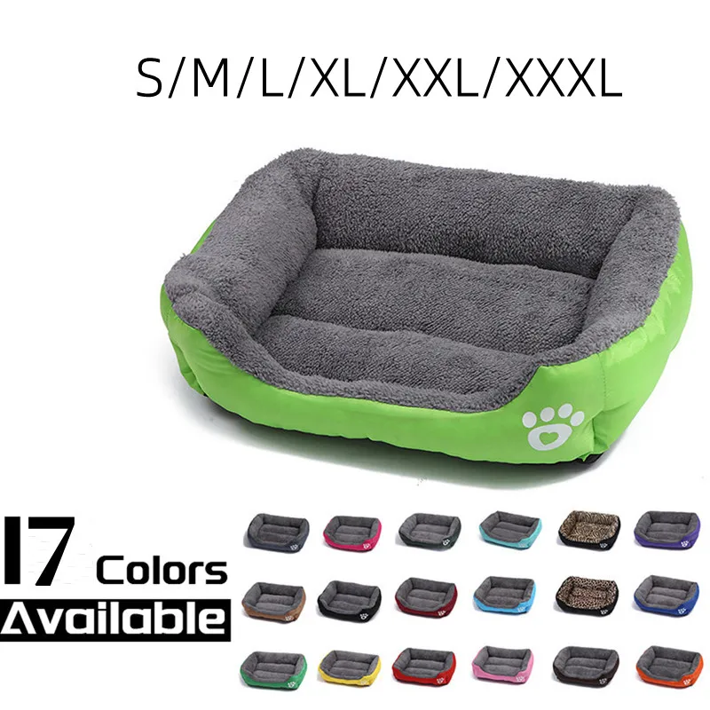 

Large Dog Bed Warm House Square Nest Pet Kennel For Small Medium Large Dogs Cat Nesk Puppy Plus Size Dog Baskets Bed cama perro