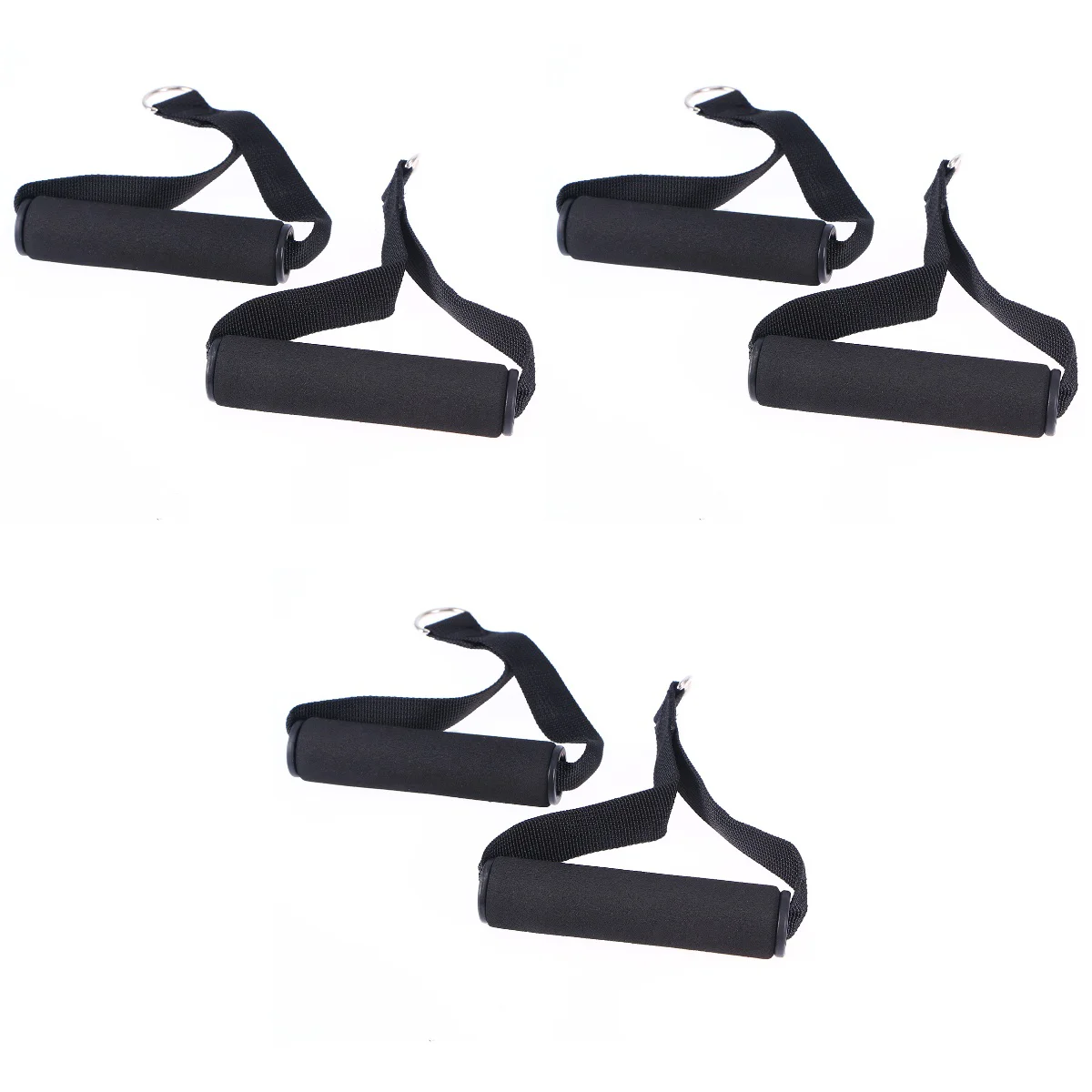 

3pcs Pair of Exercise Latex Resistance Bands Tube Workout Gym Yoga Fitness Stretch