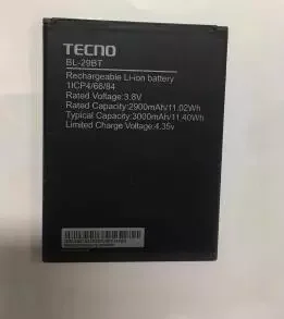 

NEW 100% Original BL-29BT TECNO Spark Go/4 Air KC1 KC1J 3000mah battery