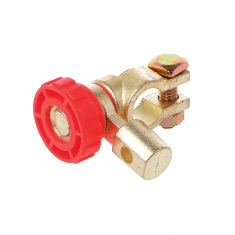 

Universal Car Battery Switch Battery Terminal Link Switch Quick Cut-off Disconnect Protector RV Car Battery Power-off