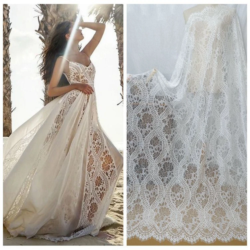 

Classic patterned pressed eyelashes and lace fabric for girls' clothing decoration design DIY dress accessories X1098