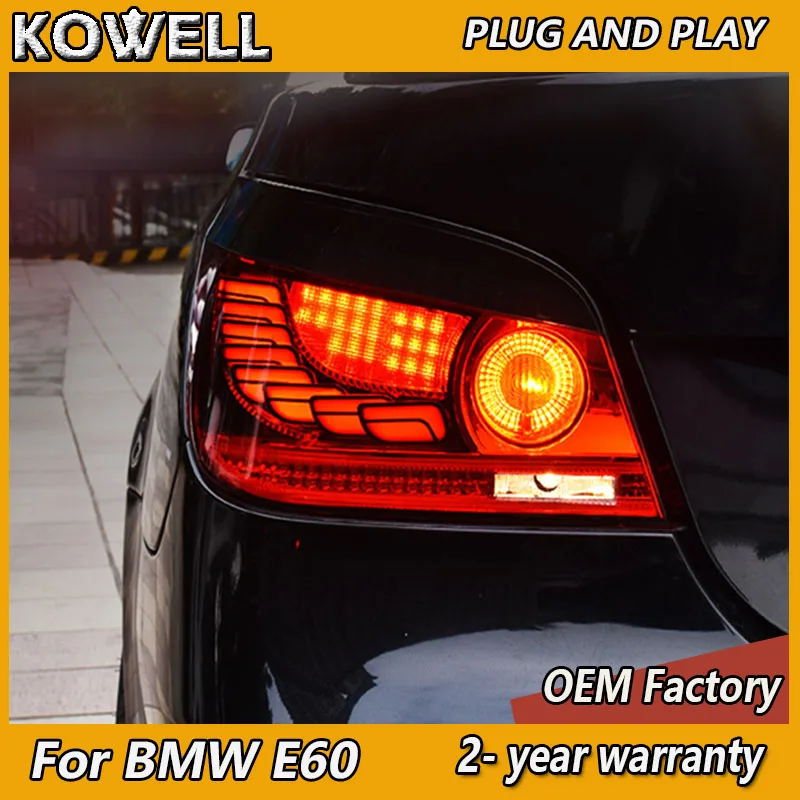 

Car Styling for BMW E60 Taillight 2003-2010 E60 Tail Light BMW 5 Series Rear Light DRL Fog Brake Dynamic Turn Signal