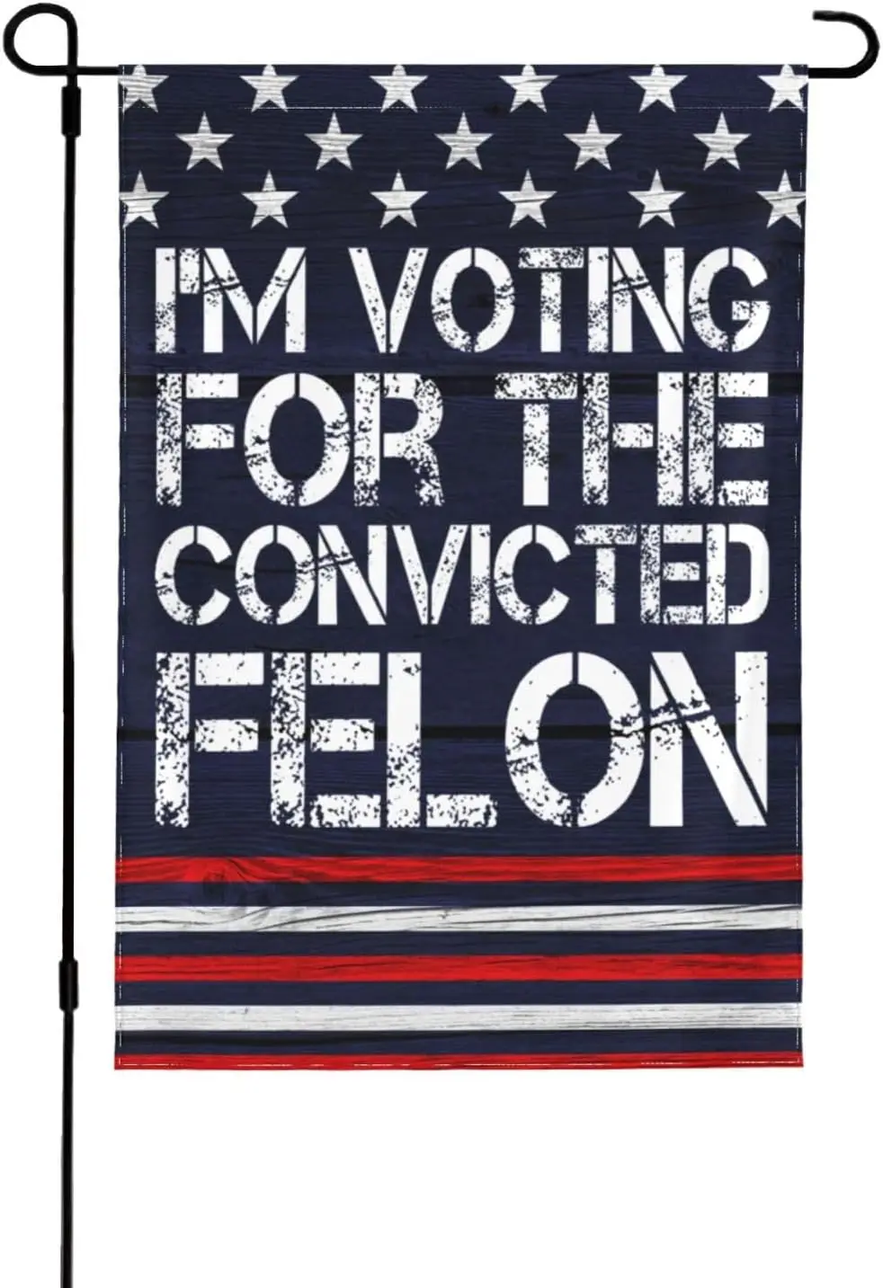 Я голосую за осужденный Кот искусственный 12 5x18 двусторонний наружный фотопостер