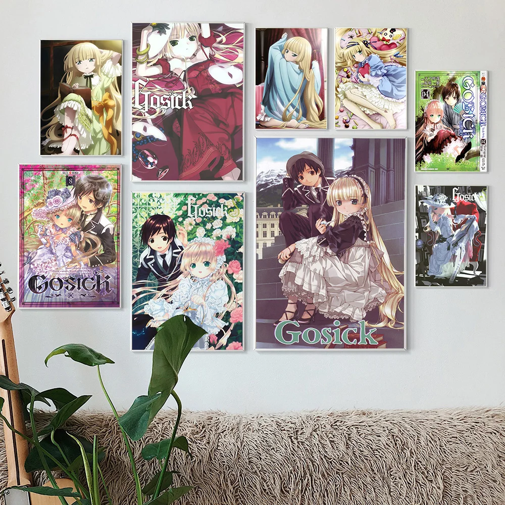 Популярная японская аниме настенная Художественная печать постер с героями мультфильмов манга Современная Картина на холсте домашний Декор подарок для детей