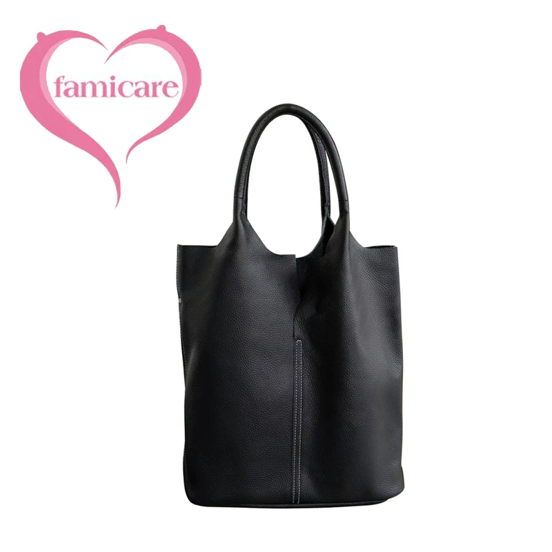 Женская сумка тоут из натуральной кожи