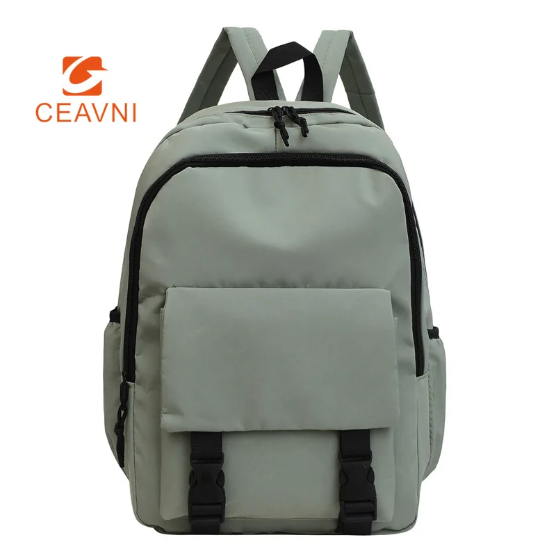 

CEAVNI 2023 новая Студенческая сумка унисекс простой однотонный Многофункциональный рюкзак большой емкости водонепроницаемый рюкзак дорожная сумка