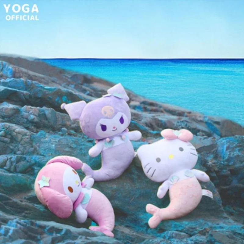 

48 см Sanrio искусственная плюшевая кукла Kuromi Mymelody Hellokittys Подушка Аниме Коллекция Экшн фигурки модели игрушки для детей