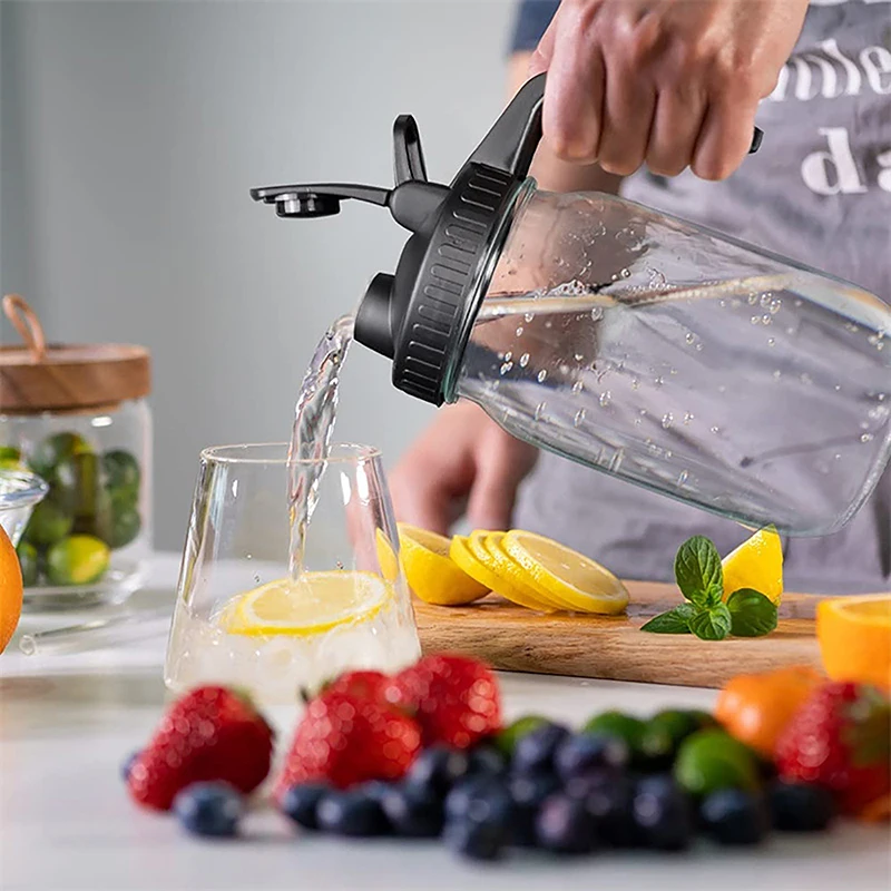 Крышки Для Банок Mason С Ручкой Пластиковые Стаканчики Крышка Без Подкладки