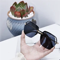 2022 womens personality desige frame sunglasses vintage oval tea driving shade sun glasses latest outdoor uv400