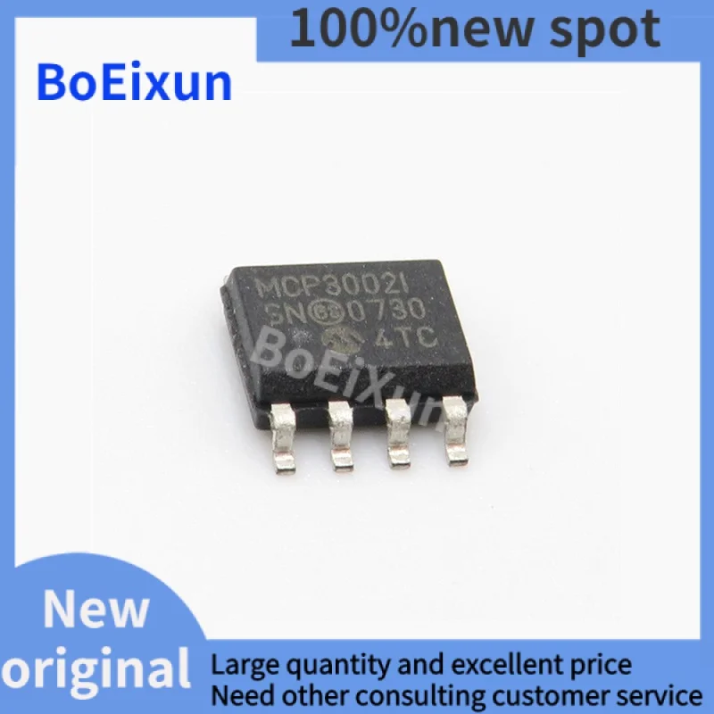 

1-10 PCS MCP3002-I/SN SMD SOP-8 MCP3002 10-bit Analog-to-digital Converter Chip Brand New Original In Stock