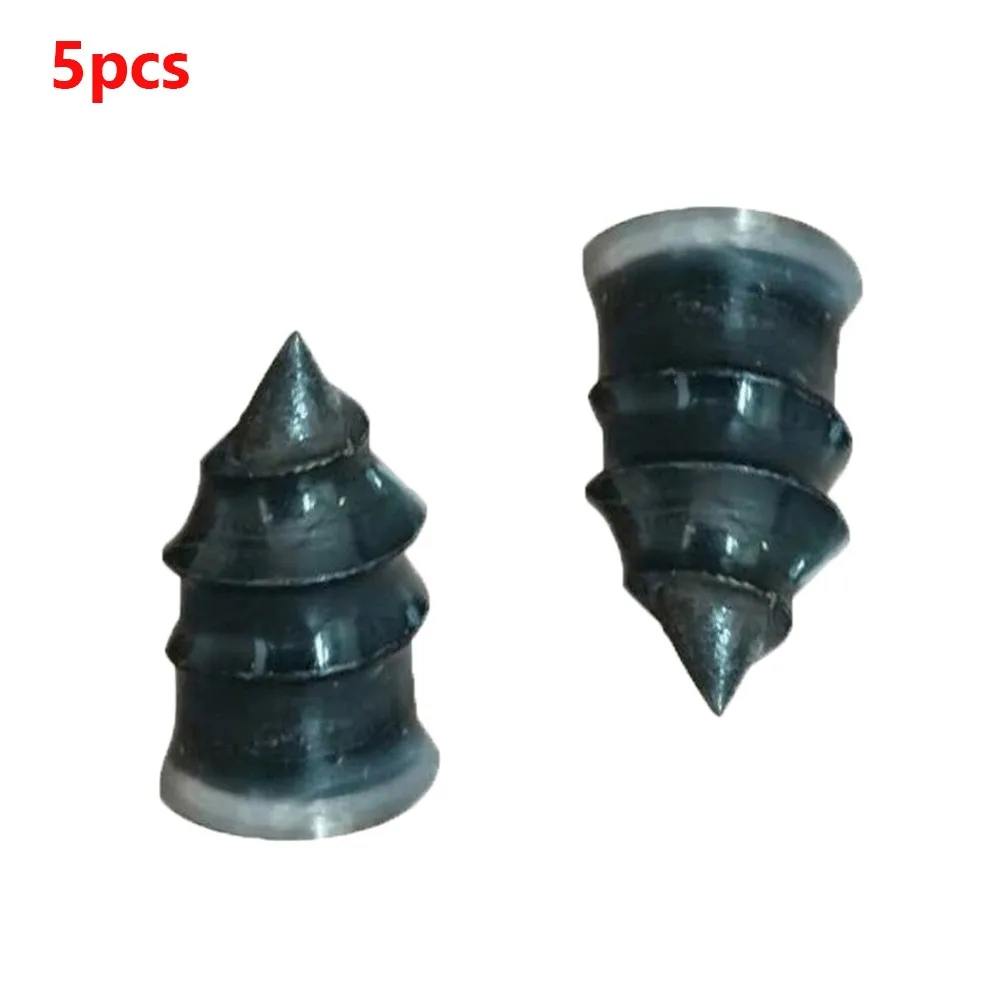 

5Pcs Car Vacuum Tyre Repair Nails Car Truck Motorcycle Scooter Rubber Tire Puncture Repair Set Glue Repair Tire Film Rubber Nail