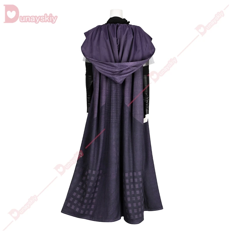 The Mae Косплей Acolytee Ролевая игра Плащ с капюшоном Платье Костюм Хэллоуин