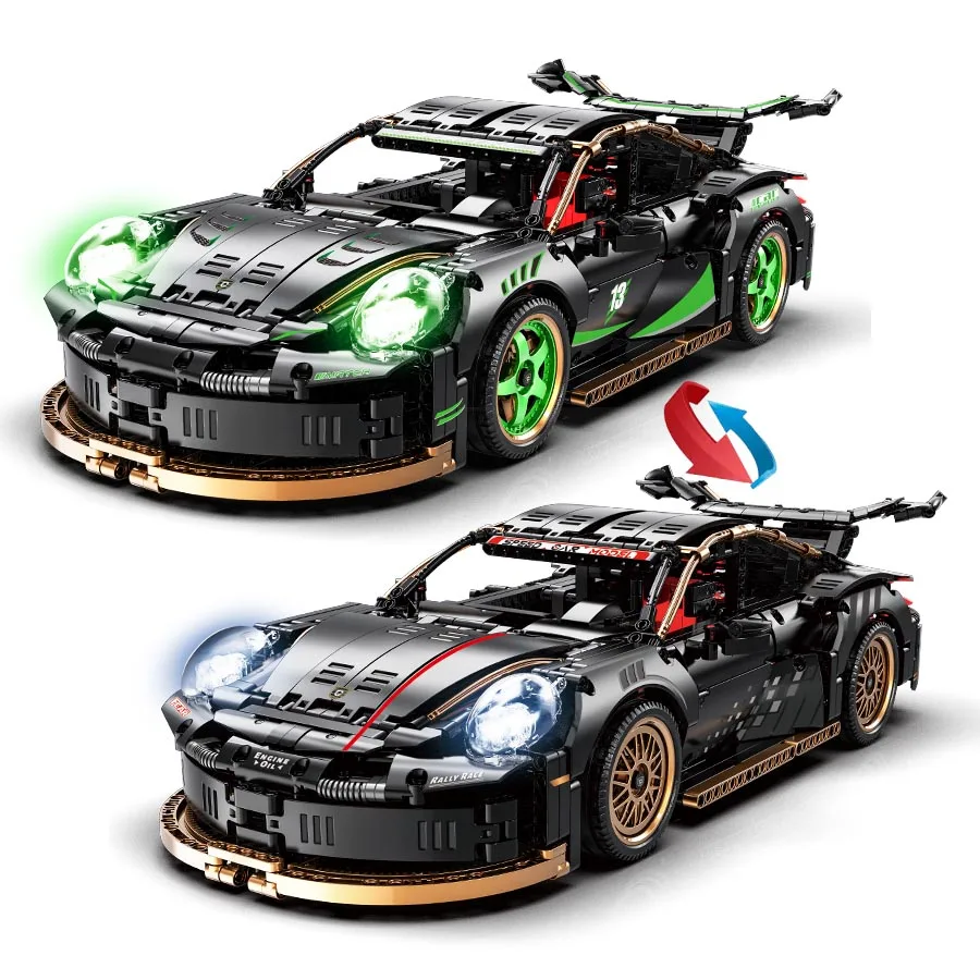 Гоночная модель суперкара строительные блоки 1880 шт. технический спортивный