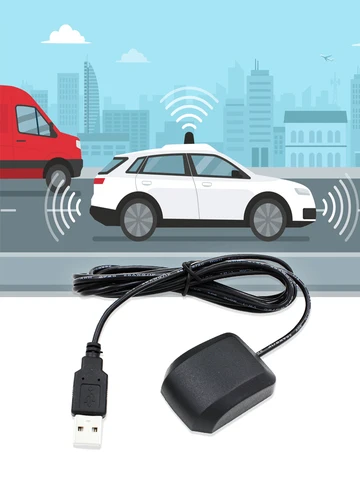 GPS-приемник GPS-модуль с антенной USB интерфейс G Mouse VK-162