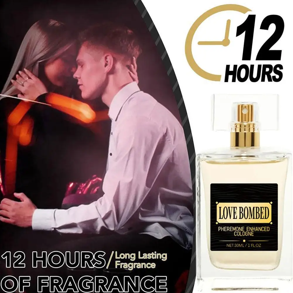 30/50ml Men's Perfumes Originales Para Hombre High Quality Bold Attraction Confidence Infused Long Lasting Pheromones Perfume