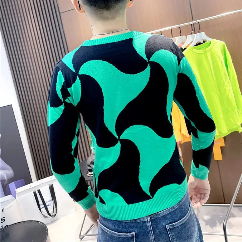 Женский трикотажный свитер с длинным рукавом дешевые Джемперы в эстетическом