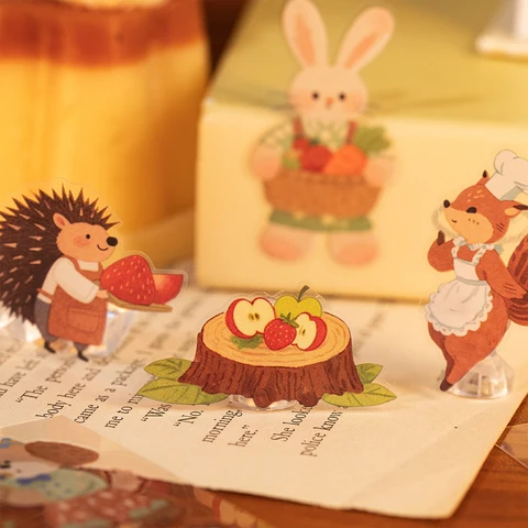 Набор наклеек Лесные друзья