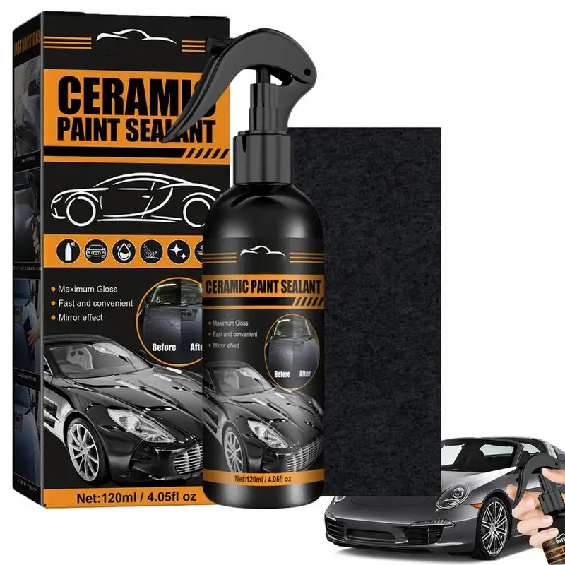 

Ceramic Car Coating Liquid 120ML Car Polish Spray Motorcycle Paint Care Super Hydrophobic Anti Scratch Car Detailing Supplies