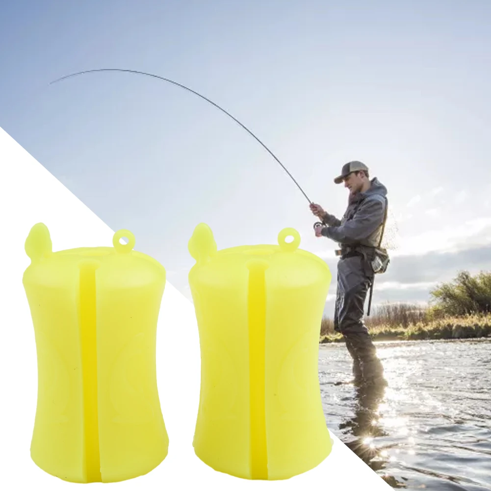

Fishing Rod Holder With Silicone Elastic Rod Holder Set Of 2 Multi-caliber Design, Suitable For Fishing Rods Of Different Sizes