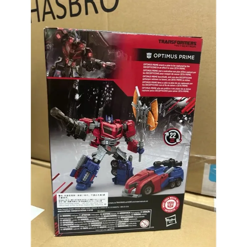 Фото 【Товар в наличии】Коллекционная фигурка робота-трансформера Hasbro WFC Voyager Оптимус Прайм Siege (версия для Гонконга) №5