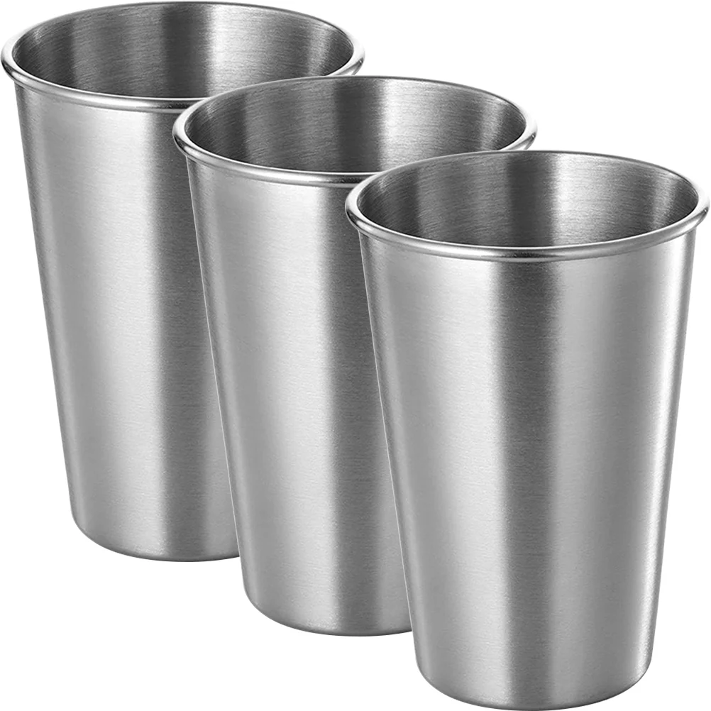 

Cup Metal Cups Stainless Steel Pint Glasses Tea Martinimug Tumbler Shot Tumblers Cocktail Winemint Julepcamping Waterbeer