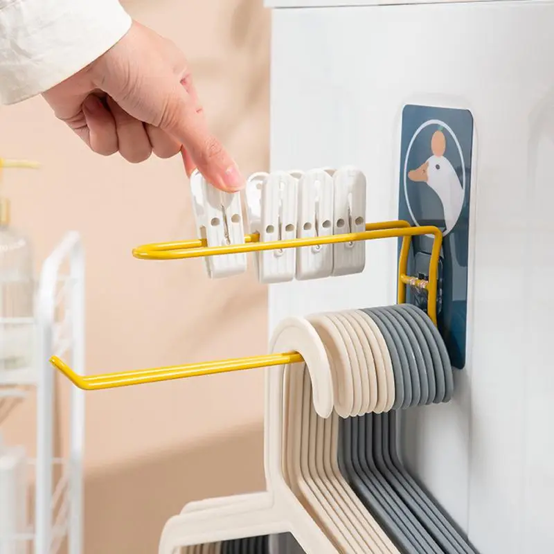 

Convenient Hanging Rack Stainless Steel Hanger Hook Bathroom Supplies Clothes Hanger Save Space Cartoon Household Storage Rack