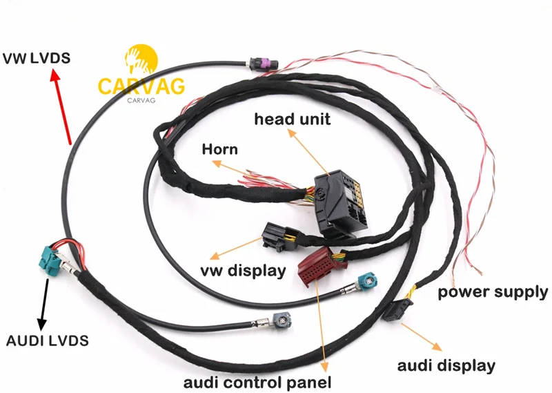 

MIB на стенде тестовые инструменты для платформы AUDI VW CAR MQB