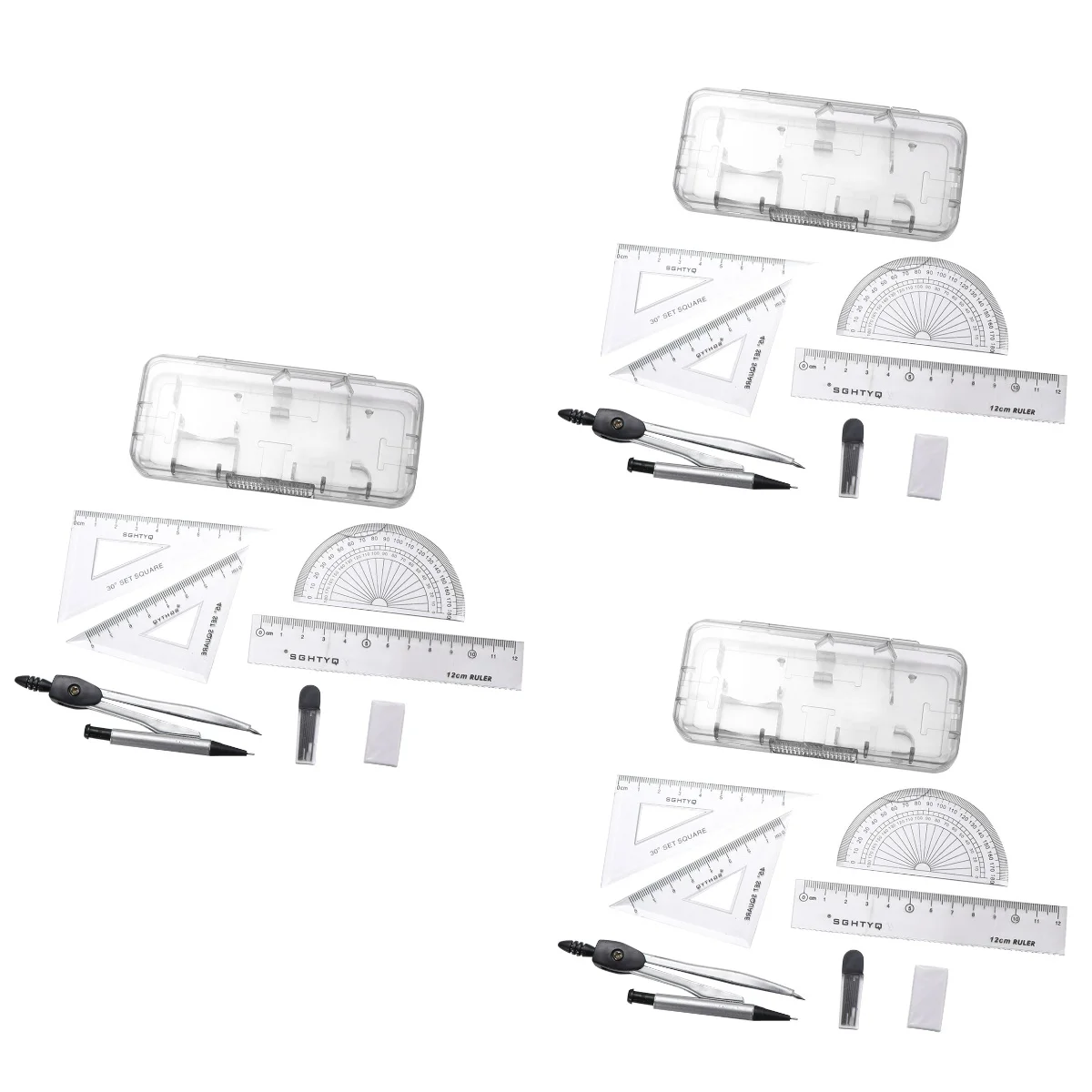 

3 Pcs Compasses Set Compass for Geometry Geometry Drawing Tool