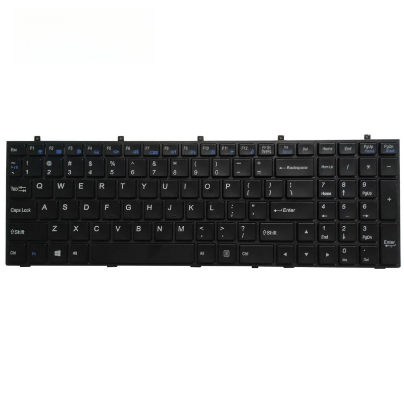 Фото Новая клавиатура для Clevo W370 W370ST W370ET W370SS W370SK W370STQ US с подсветкой и рамкой №2