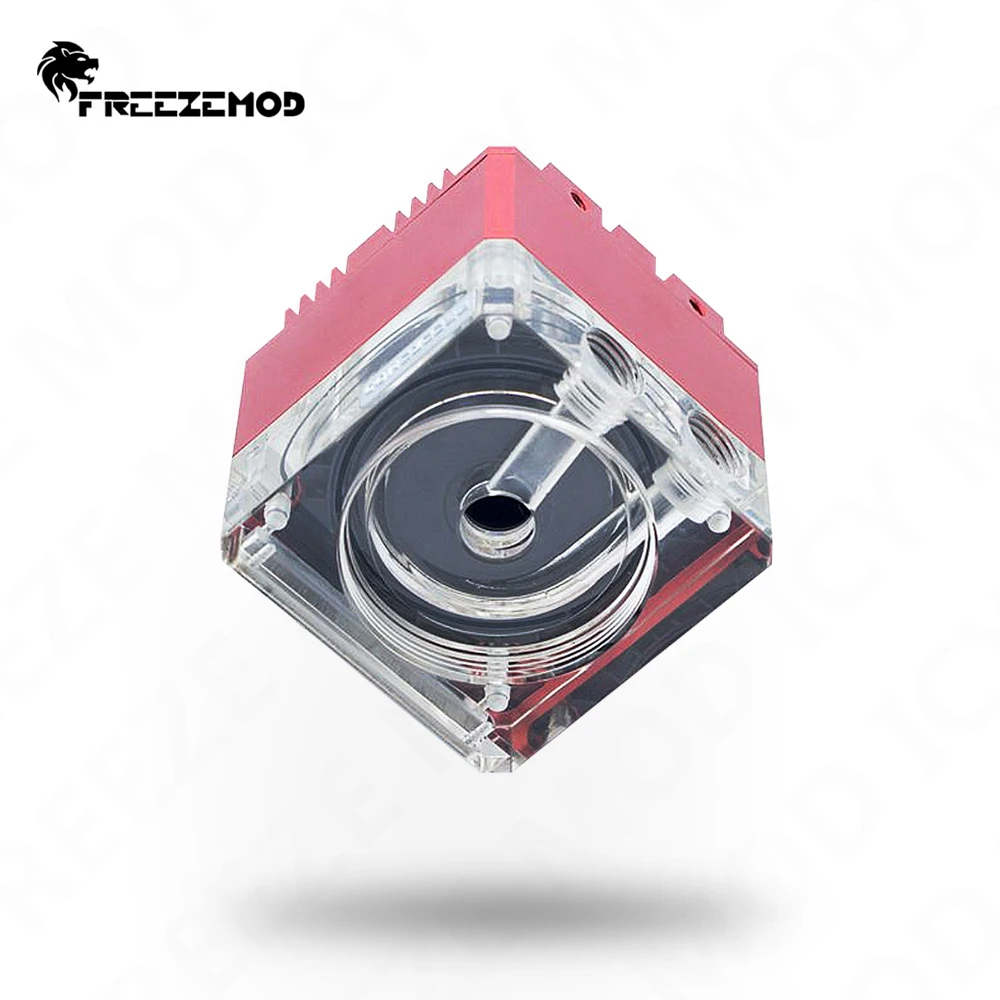 

FREEZEMOD DDC Pump Magnetic 960L/H Pump for 50MM Water Tank RGB Water Cooling Range 5-6M with OD50 MOD Water Cooler PU-GCDCA2