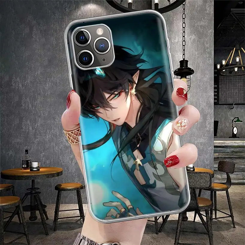 Honkai Star Rail Dan Heng мягкий чехол для телефона IPhone 11 13 16 Pro MAX 15 + 14 Plus 12 Mini X XS Apple 8 7 SE Fundas Coque