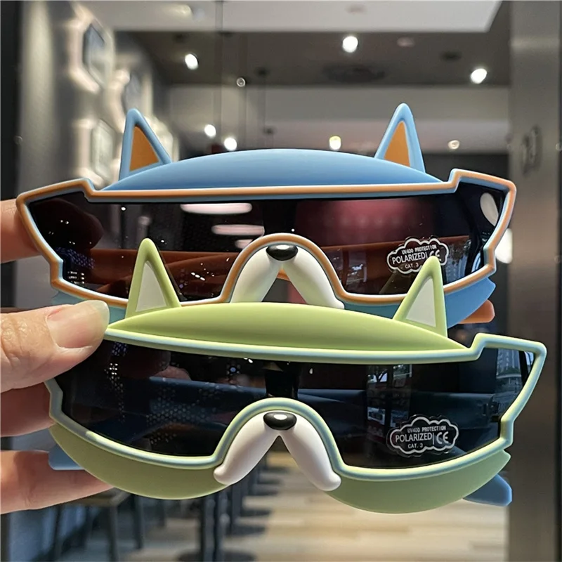 

Children Boys Bulldog Glasses Cartoon Sunglasses for Girls Fashion Cool Baby Sun Glasses Soft Silicone Comfort Eyewear UV400