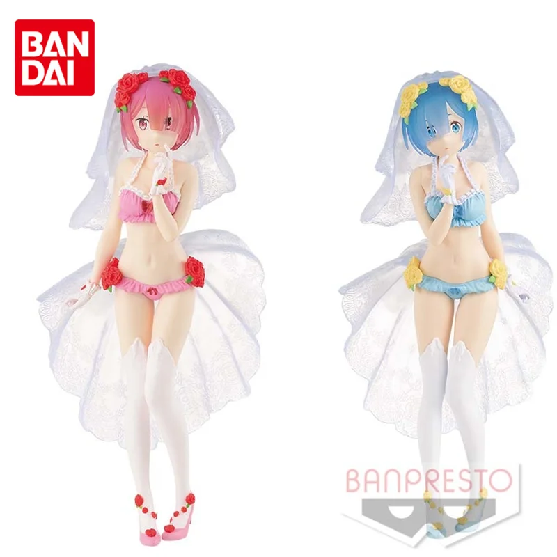 

Фигурка Bandai из аниме «Re:Life In A другой мир», аниме экшн-фигурка для девочек, детский подарок на день рождения