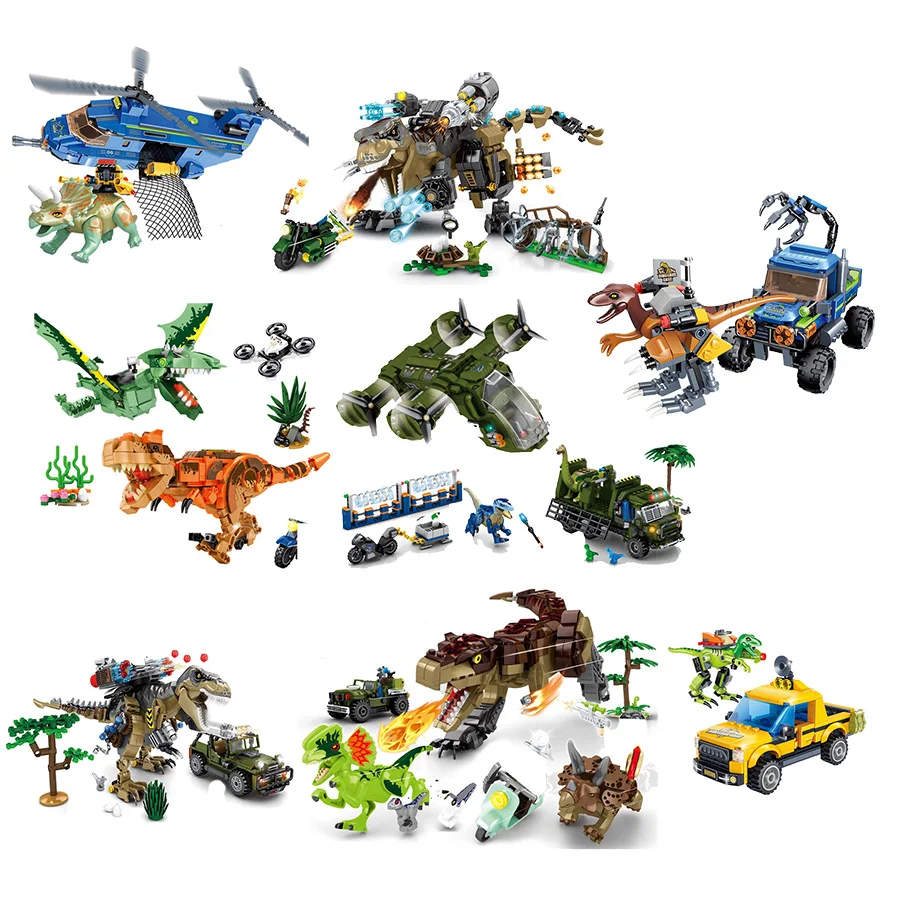 Конструктор Парк Юрского периода для мальчиков |