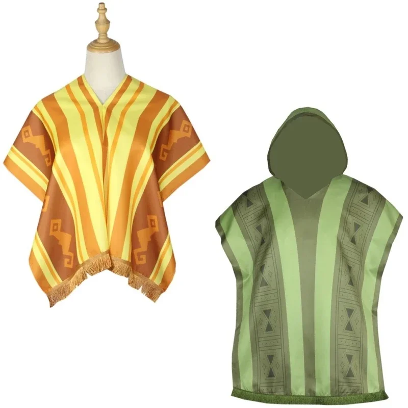 Костюм для косплея на Хэллоуин костюм эньканто Камило Бруно мужчин накидка детей