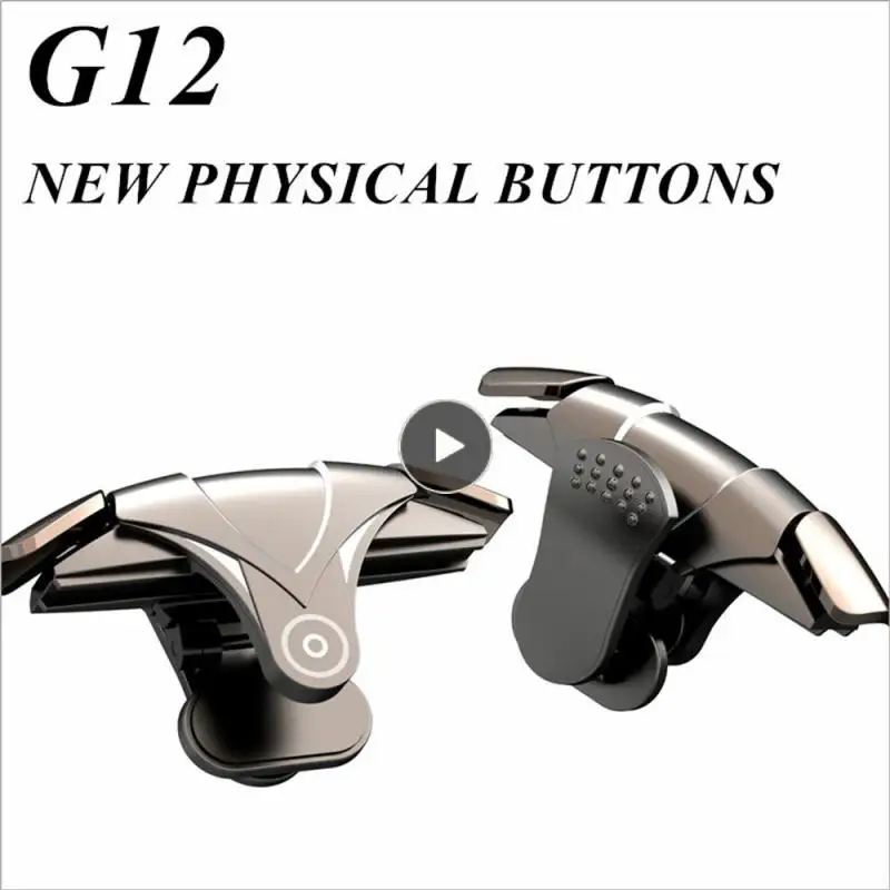 

Convenient Mobile Controllers For Gamers Black Shooting Joystick Four-finger Linkage Portable Game Trigger Office Accessories