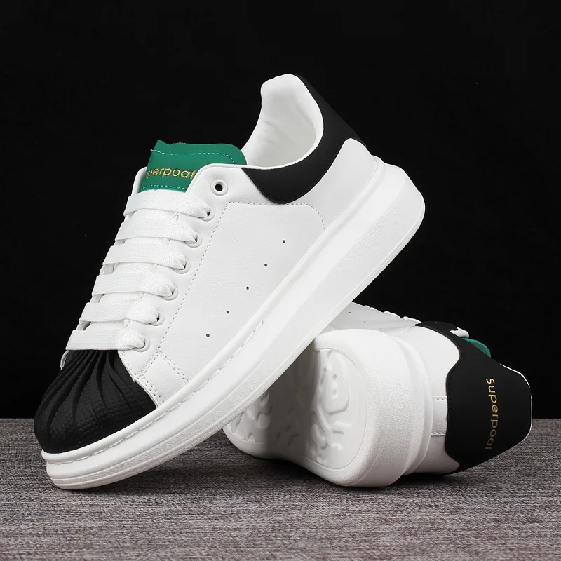 Кроссовки для мужчин и женщин роскошная повседневная обувь белый цвет модные