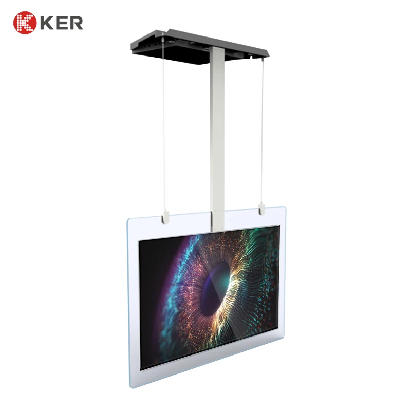 

43 inches digital signage totem digital signage and display guangzhou 1920*1080/3840*2160 resolution ultra thin double screen