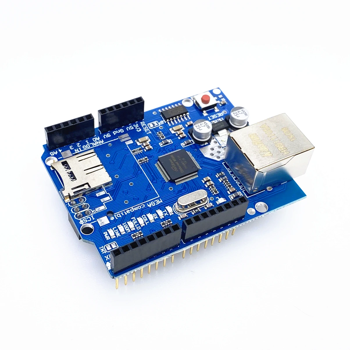 1pcs Shield Ethernet W5100 FOR R3 Mega 2560 1280 328 Development Board | Инструменты