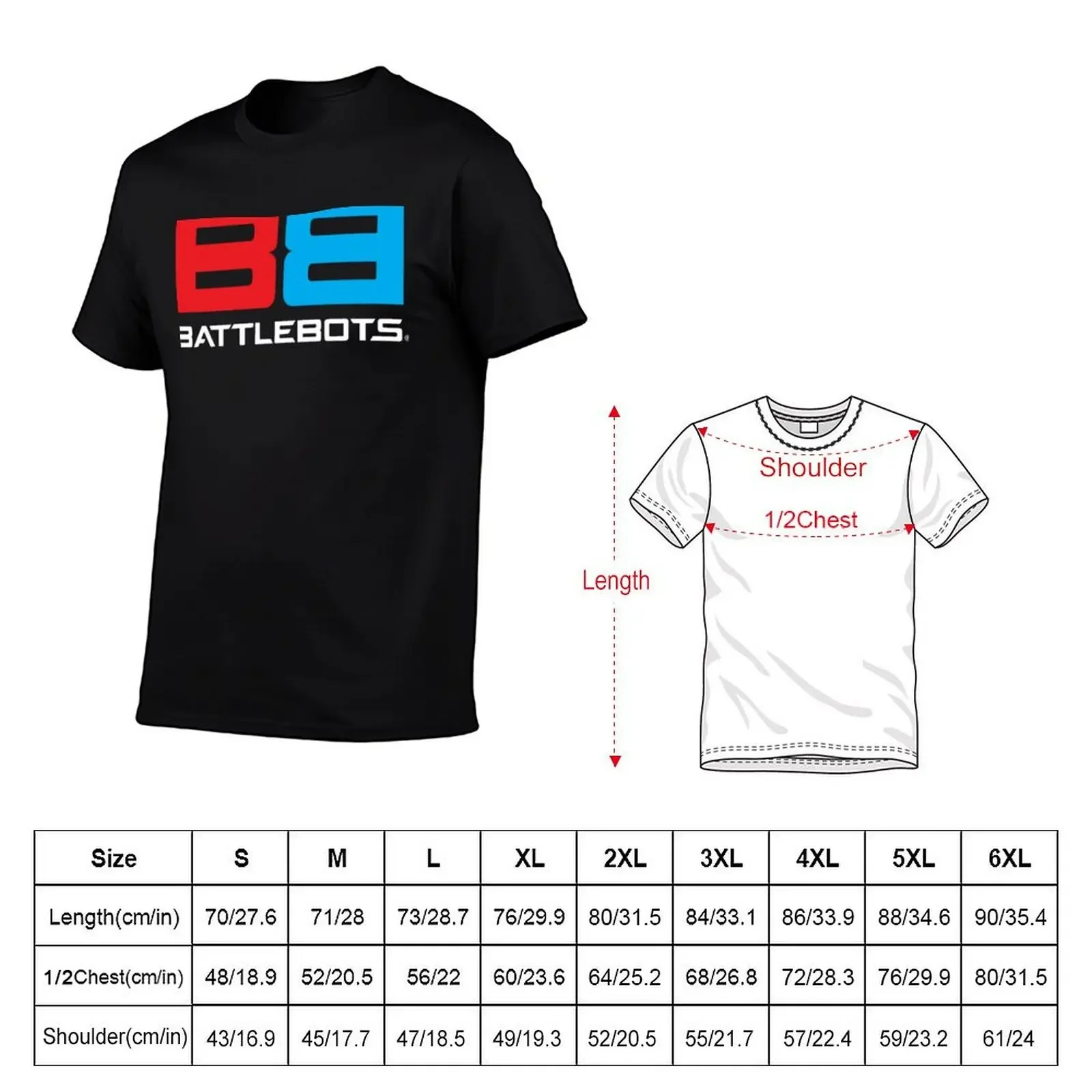 Футболка с логотипом Battlebots Merch эстетическая одежда футболка большого размера