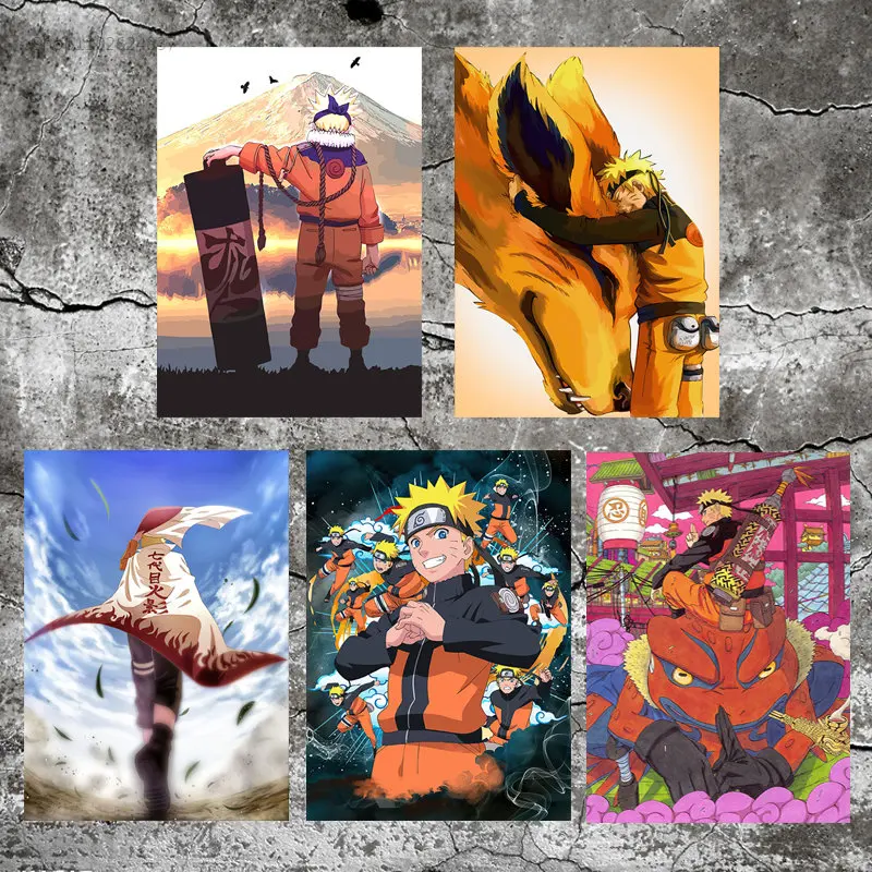 

5D DIY Diamond Painting Kit Japanese Anime Naruto Boruto Uzumaki Wpap Diamond Embroidery Mosaic Art Rhinestone Home Decor Gift